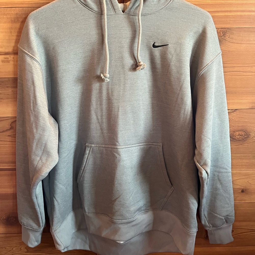 Nike Women's Light Gray Hoodie